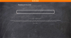 Desktop Screenshot of beauty-pussy.com