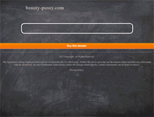 Tablet Screenshot of beauty-pussy.com